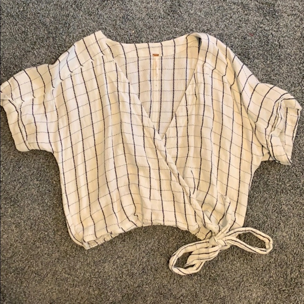 Free People short-sleeved blouse